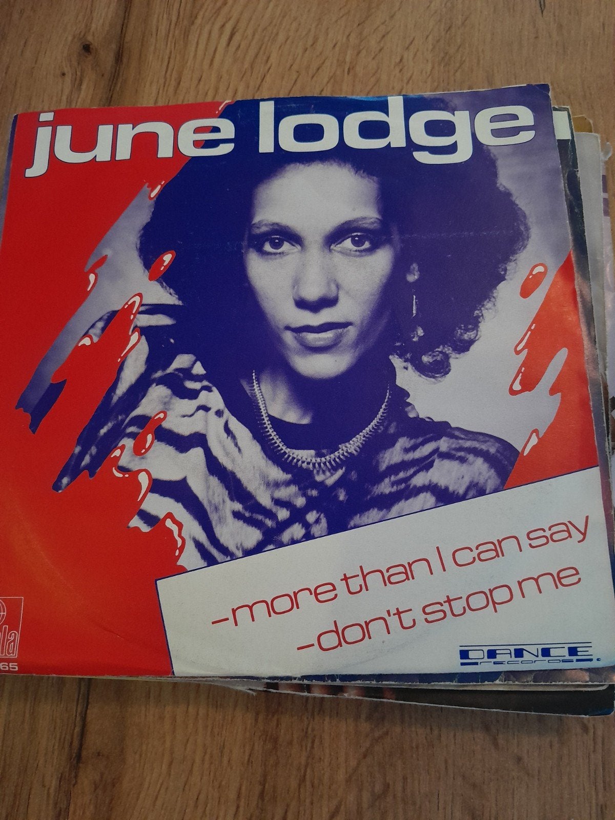 june lodge 7inch more than l can say, Cd's en Dvd's, Vinyl Singles, Ophalen of Verzenden, Zo goed als nieuw, Pop