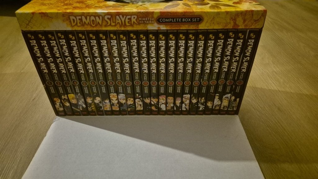 Demon slayer box 1 tm 23, Complete serie of reeks, Ophalen of Verzenden, Zo goed als nieuw, Europa