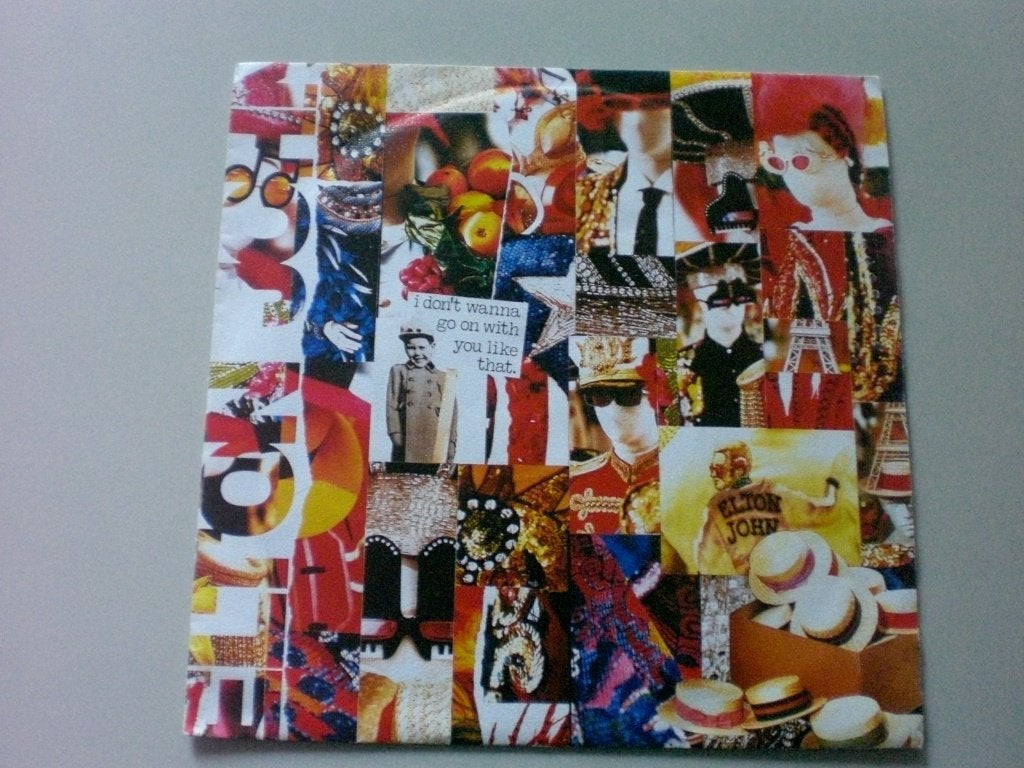 ELTON JOHN -  i don't wanna go on with you - vinyl 7", Ophalen of Verzenden, Gebruikt, Rock en Metal