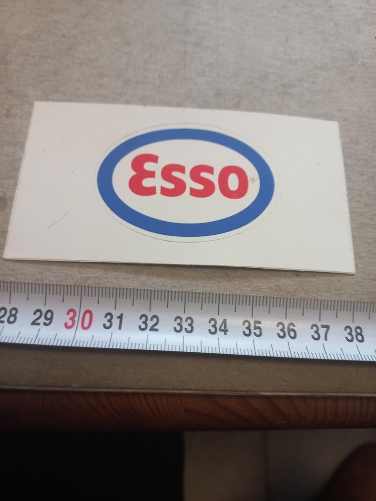 Esso, Ophalen of Verzenden, Zo goed als nieuw