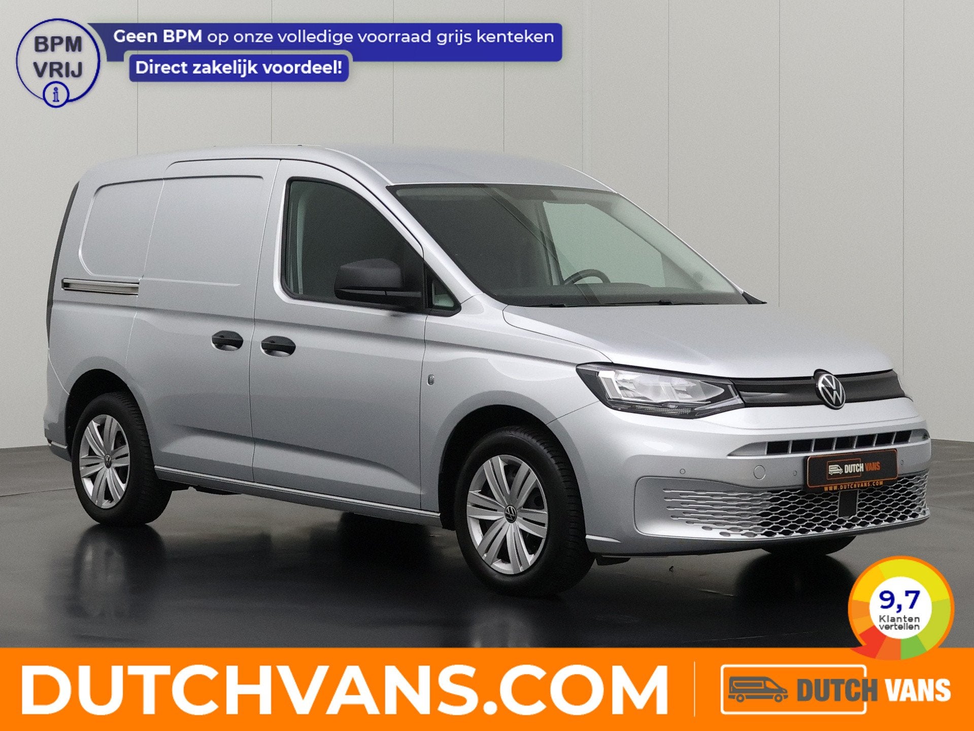 Volkswagen Caddy 2.0TDI Automaat Highline Koelwagen | Airco, Auto's, Automaat, Dealer onderhouden, Stof, Gebruikt