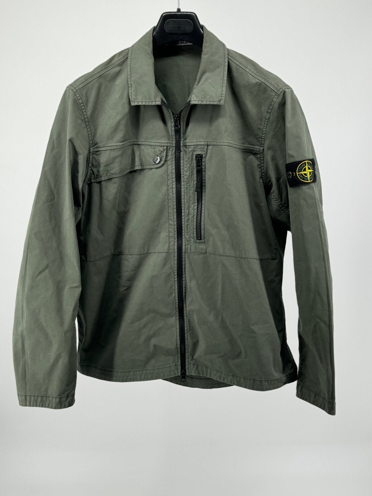 Stone Island Jas | Maat L, Kleding | Heren, Maat 52/54 (L), Stone, Ophalen of Verzenden, Zo goed als nieuw