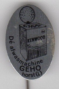 Speldje KENWOOD DE AFWASMACHINE GEHO HORST LIMBURG (A4), Ophalen of Verzenden, Gebruikt, Overige onderwerpen