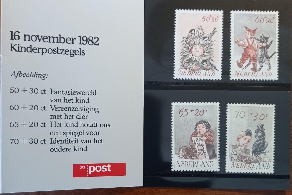 kinderpostzegels verschillende jaren, Ophalen of Verzenden, Postfris