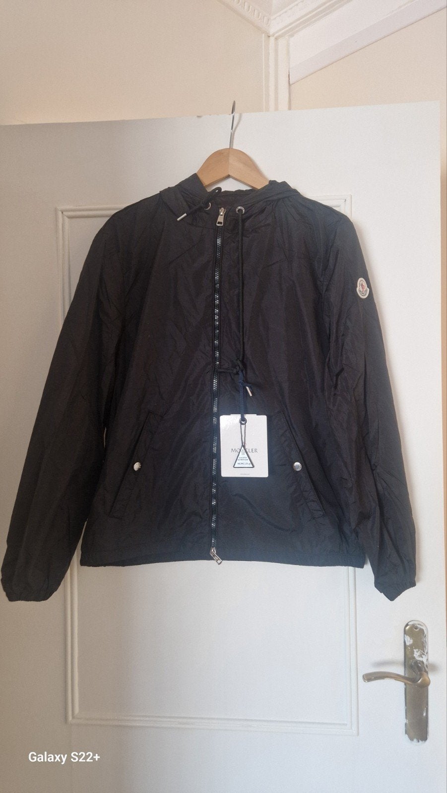 Nieuwe Moncler Genius jas maat S, Zwart, Nieuw, Ophalen of Verzenden, Maat 46 (S) of kleiner