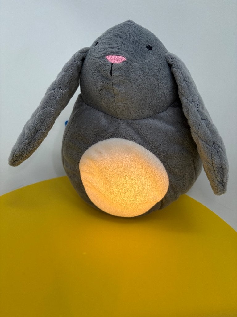 K2956 ikea konijn grijs met lamp in de buik, Kinderen en Baby's, Ophalen of Verzenden, Zo goed als nieuw, Overige typen
