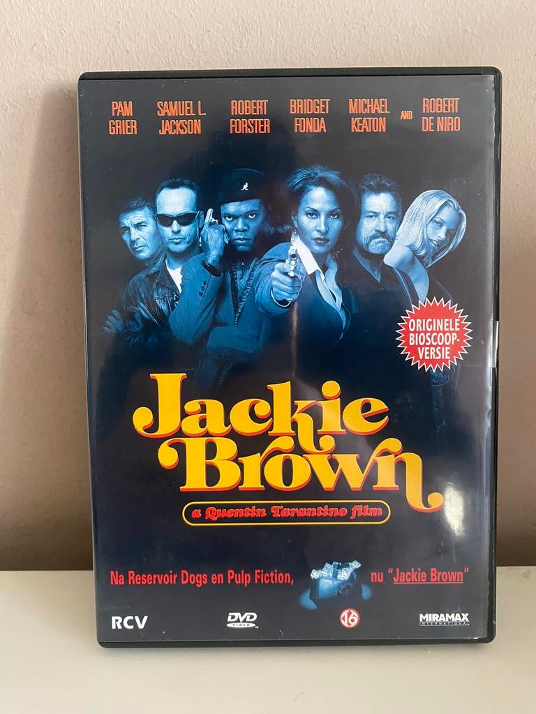 Quentin Tarantino - Jackie Brown, Vanaf 16 jaar, Ophalen of Verzenden, Zo goed als nieuw, Actiethriller
