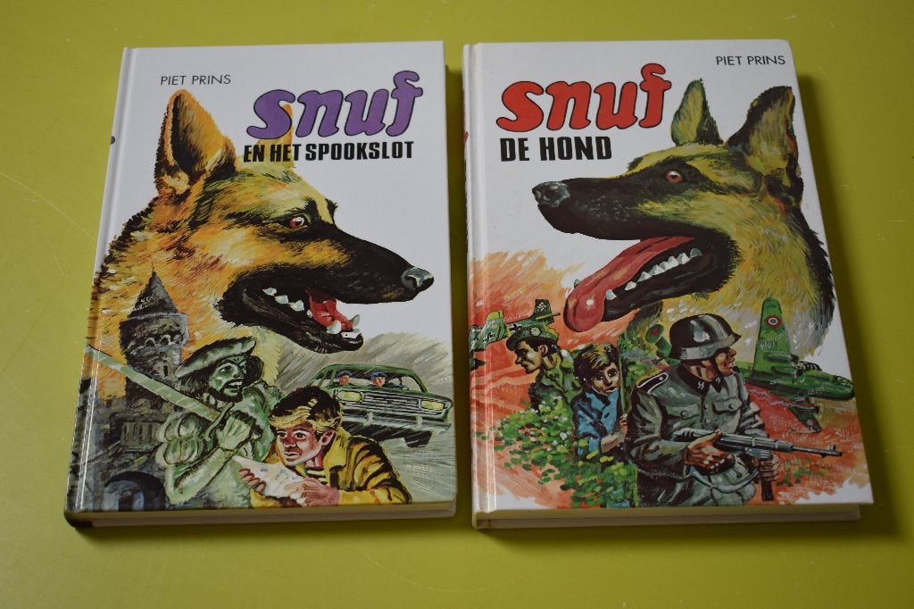 2 x De avonturen van SNUF de hond-, Ophalen of Verzenden, Gelezen, Piet Prins, Fictie