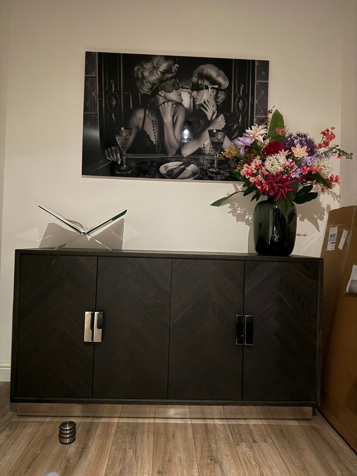 Richmond blackbone dressoir, Ophalen, Met deur(en), Zo goed als nieuw, Eric kuster , richmond , hotel chique