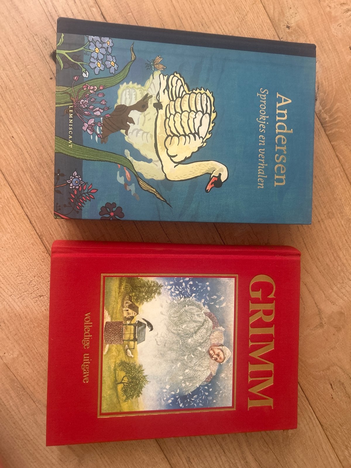 Sprookjes van Grimm (volledige uitgave) & Andersen (Lemnisca, Boeken, Sprookjes en Fabels, Ophalen of Verzenden, Gelezen