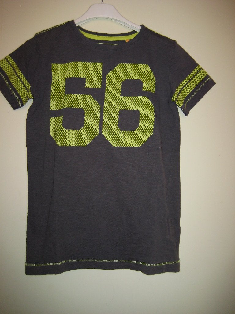 Grijs jongenshirt, 146/152, Chapter Young, Ophalen of Verzenden, Zo goed als nieuw, Jongen, Shirt of Longsleeve