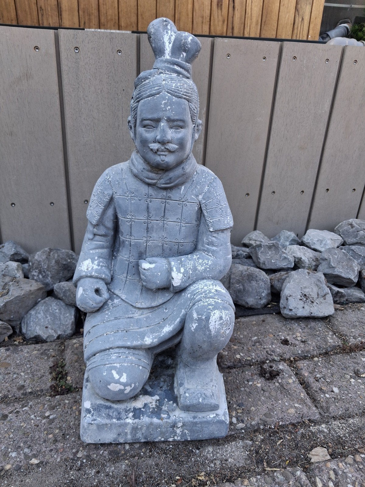 Chinese Krijger, Ophalen