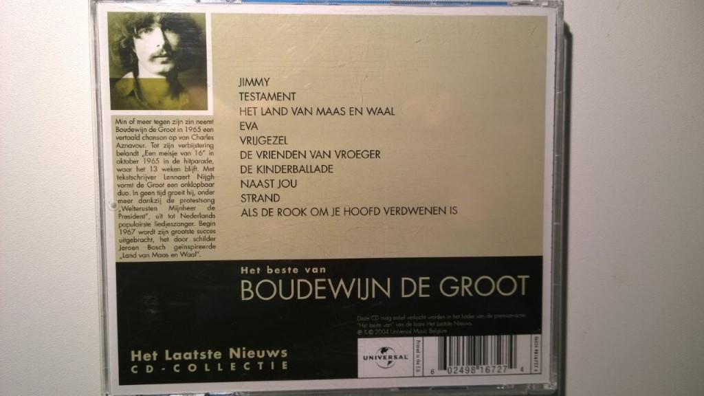Boudewijn de Groot - Het Beste Van de Groot, Ophalen of Verzenden, Zo goed als nieuw, Pop