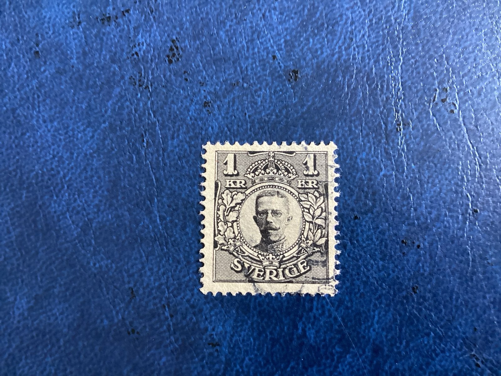 Zweden -1910- Mi.62- 1 KR Oscar II, Ophalen of Verzenden, Overige landen, Gestempeld