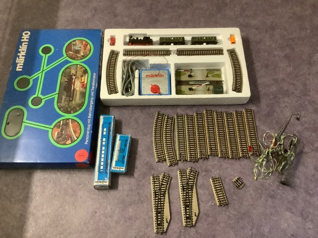 Marklin, Ophalen, Wisselstroom, Treinset, Zo goed als nieuw