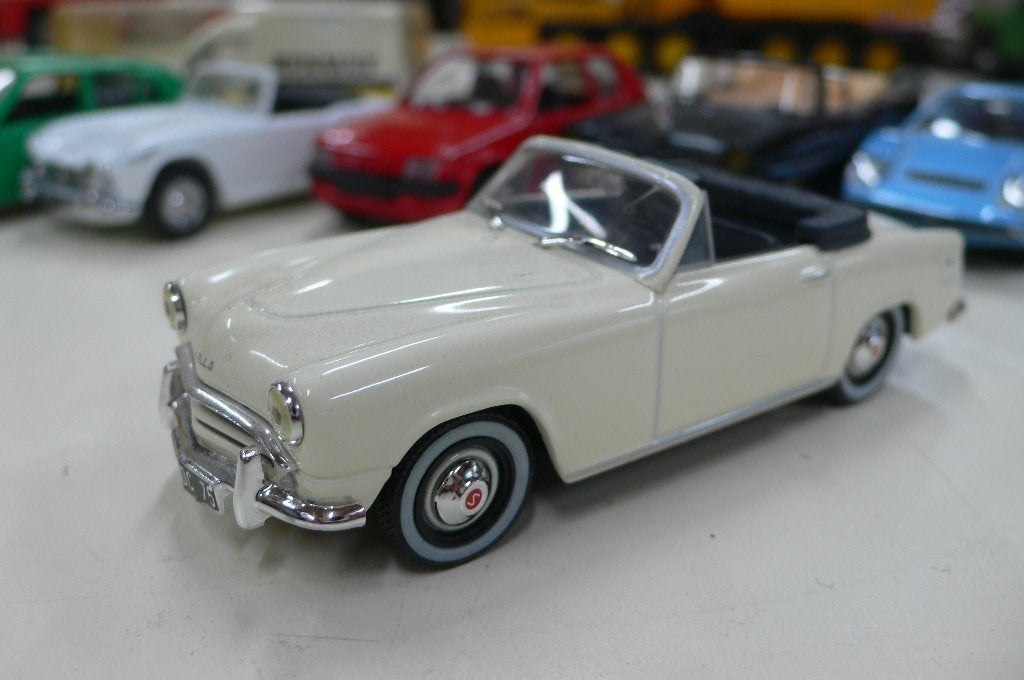 simca weekend -schitterende cabriolet 1958  1/43-, Hobby en Vrije tijd, Modelauto's | 1:43, Verzenden, Nieuw, Auto, Overige merken