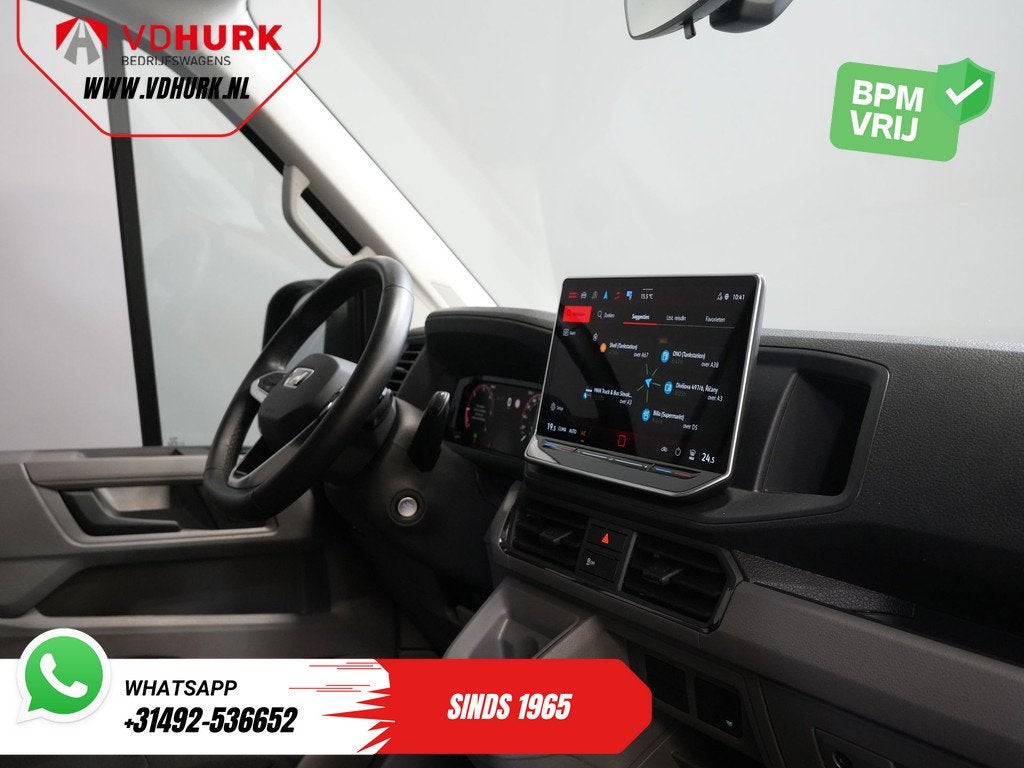 Volkswagen Crafter (MAN TGE) 2.0 DSG Aut. Open Laadbak 340x2, Auto's, Bestelauto's, 1730 kg, Stof, Gebruikt, 4 cilinders