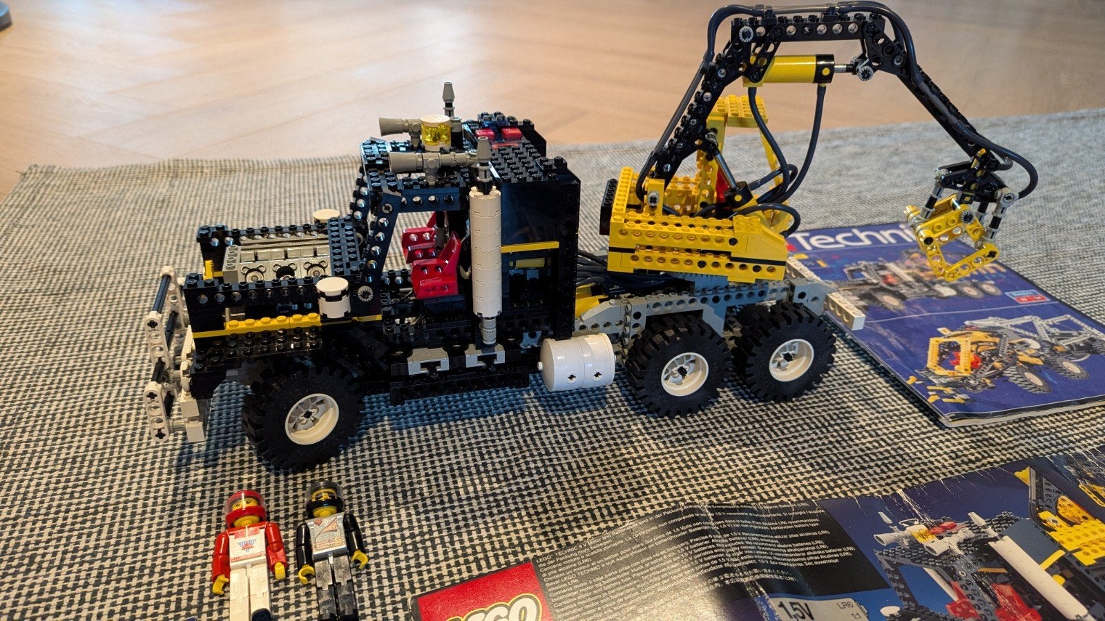 Mooie Lego Technic 8868, 8034, 8830, 8815 uit de jaren '90., Gebruikt, Lego, Technic, Complete set