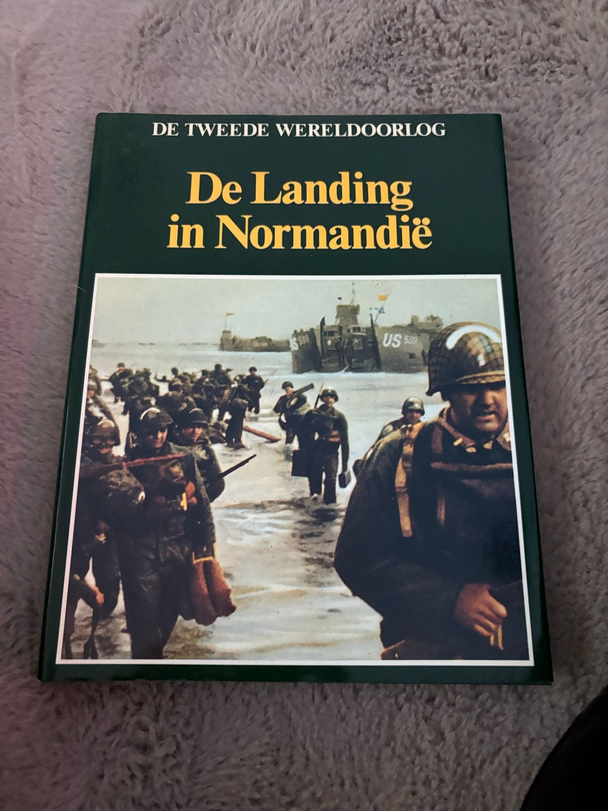 De Landing in Normandië - Tweede Wereldoorlog Boek, Ophalen of Verzenden, Tweede Wereldoorlog, Zo goed als nieuw, Landmacht