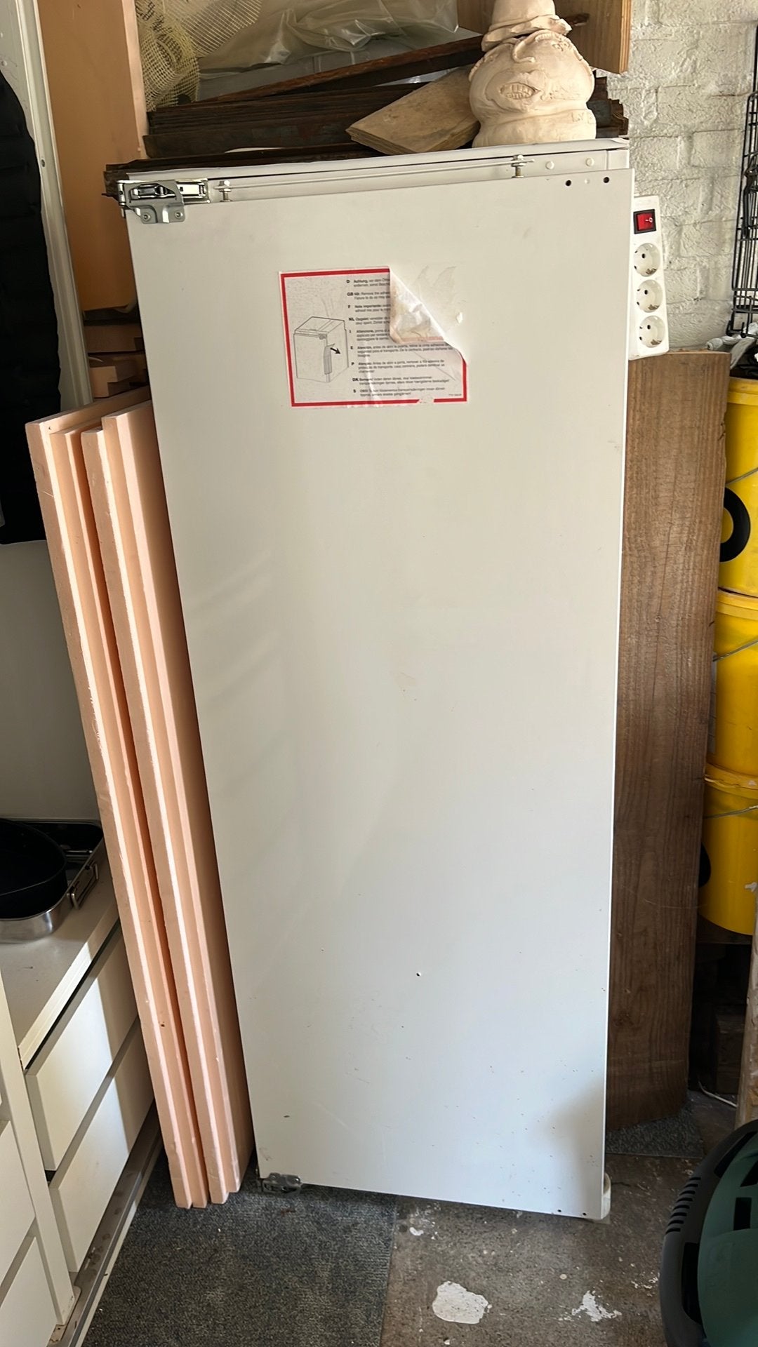Koelkast LiebHerr, Ophalen, Gebruikt, 60 cm of meer, 100 tot 150 liter