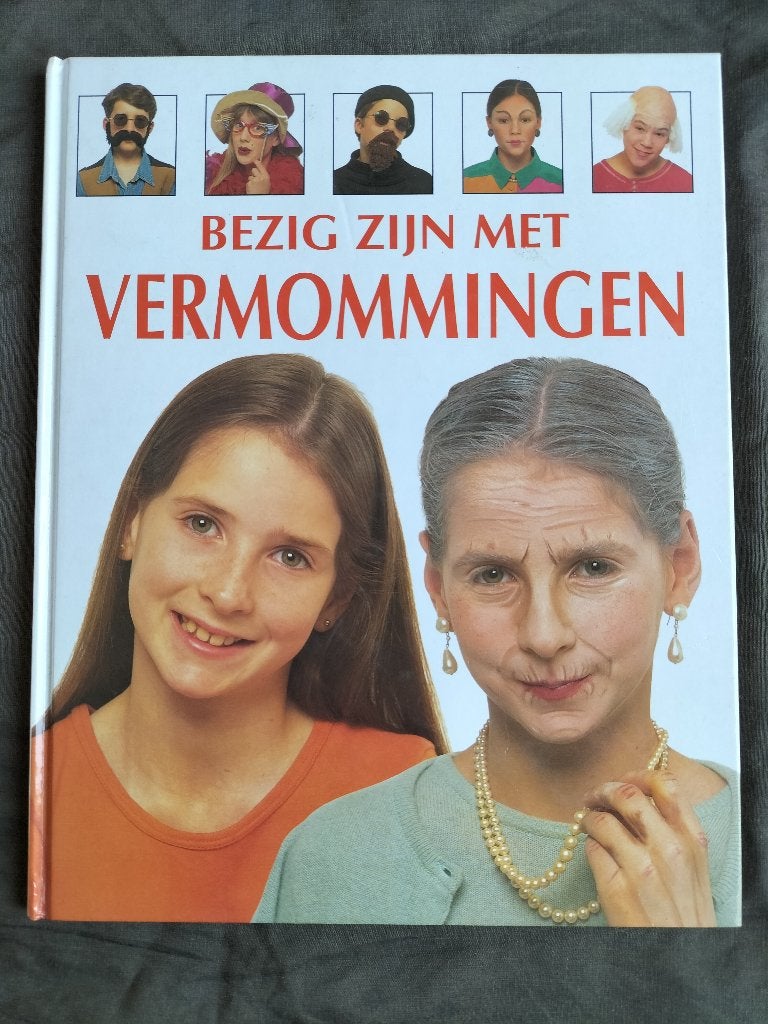 Bezig zijn met vermommingen / schminken, Ophalen of Verzenden, Zo goed als nieuw, Overige onderwerpen, Geschikt voor kinderen