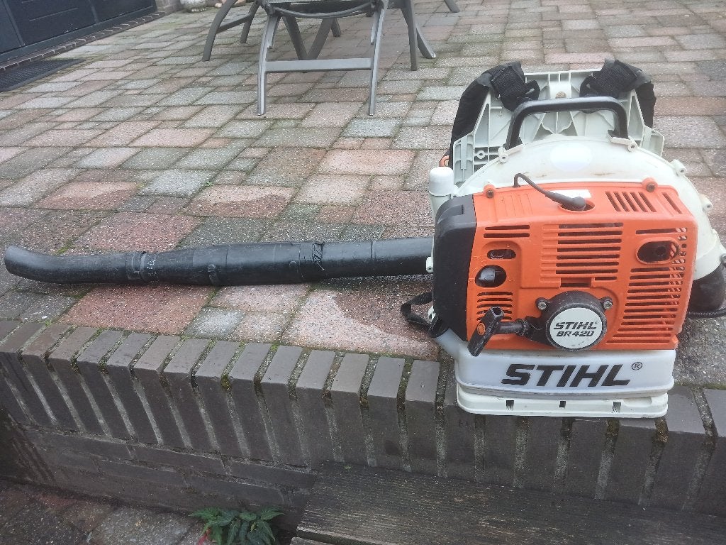 bladblazer stihl BR420, Ophalen, Gebruikt, Benzine, Stihl