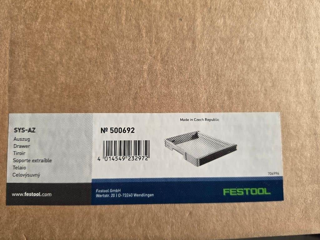 Festool lades, Ophalen, Nieuw, Festool