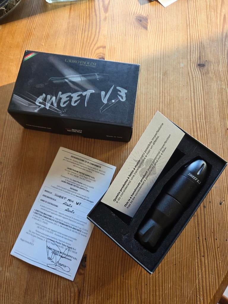 Lauro paolini sweet v3 tattoo machine, Hobby en Vrije tijd, Tekenen, Ophalen, Overige typen