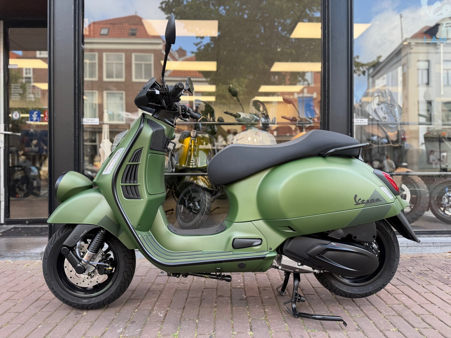 Vespa GTV 310 Euro5+ Verde Ribelle Matt | 4 Jaar Fabrieksgar, Scooter, Bedrijf, 310 cc, 12 t/m 35 kW