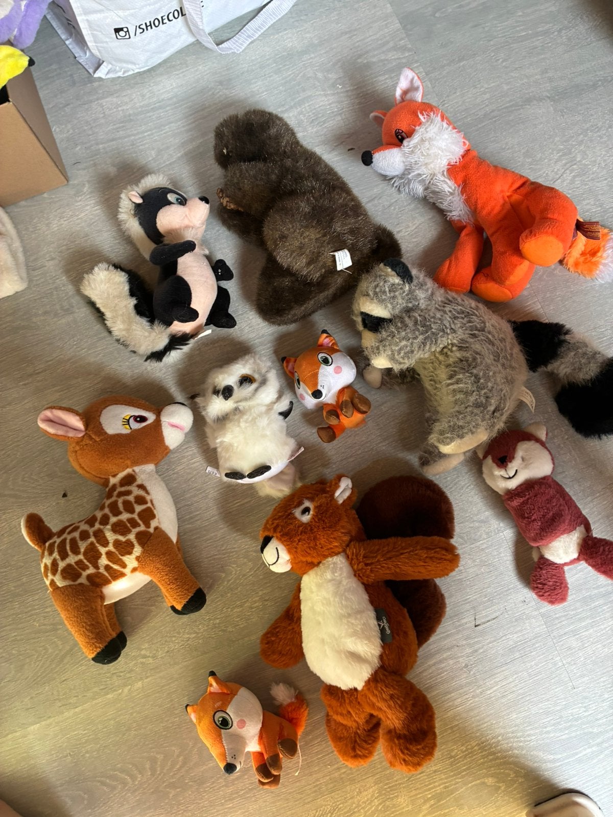 Knuffels bosdieren, Ophalen of Verzenden, Zo goed als nieuw, Overige typen