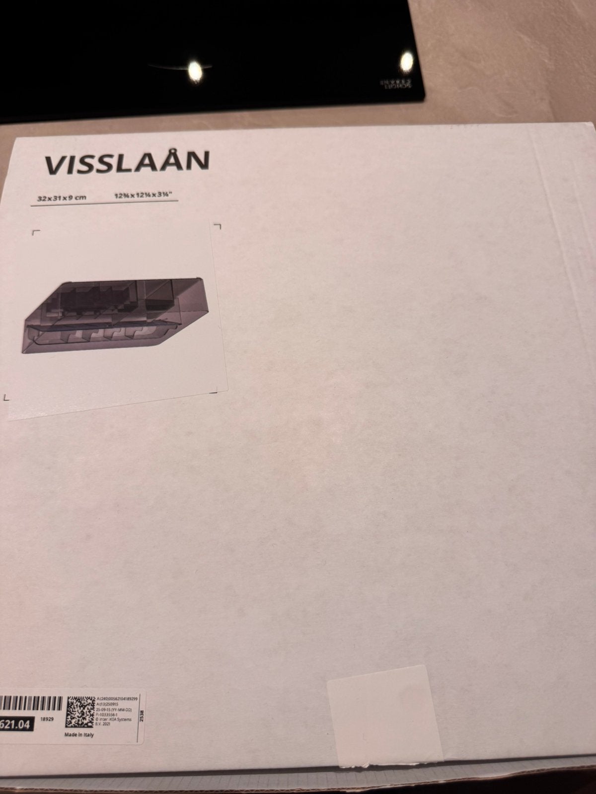 Visslaan Ikea, Ophalen, Nieuw