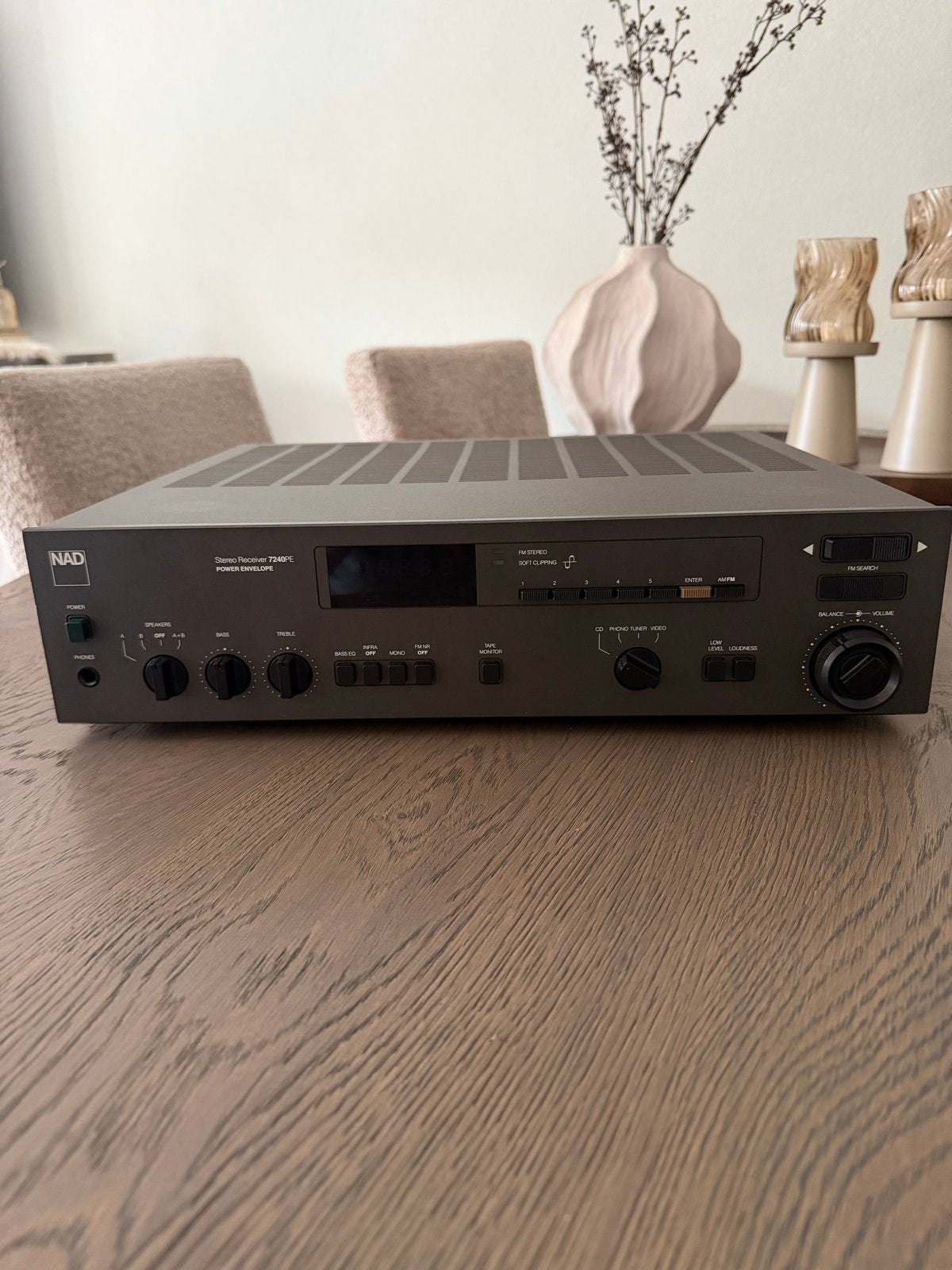 NAD Stereo Receiver 7240PE - Uitstekende staat, Overige merken, Ophalen of Verzenden, Zo goed als nieuw, 60 tot 120 watt