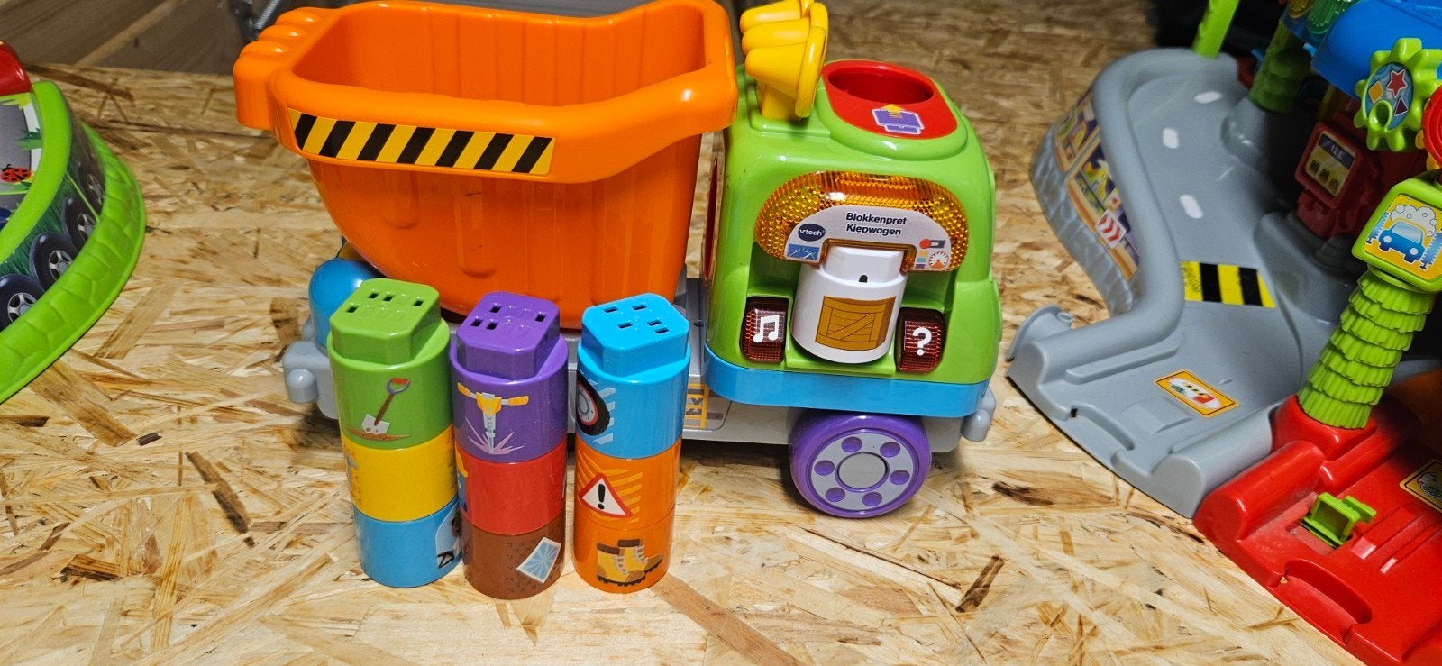 VTech Kippenwagen met stapelblokken, Ophalen of Verzenden