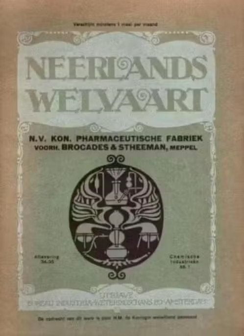 Meppel Brocades Post Stheeman Apotheek Laboratorium., Ophalen of Verzenden, Zo goed als nieuw