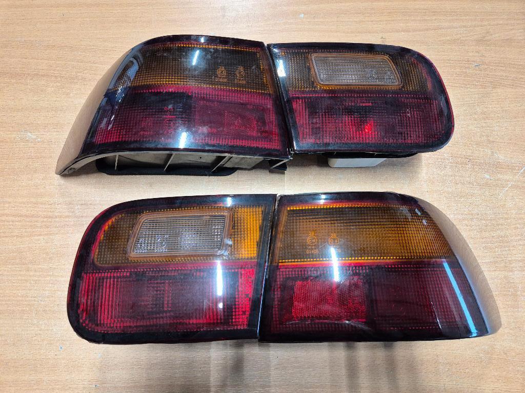 Honda Civic EJ2 Coupe achterlichtenset (smoked)., Auto-onderdelen, Ophalen of Verzenden, Gebruikt, Honda