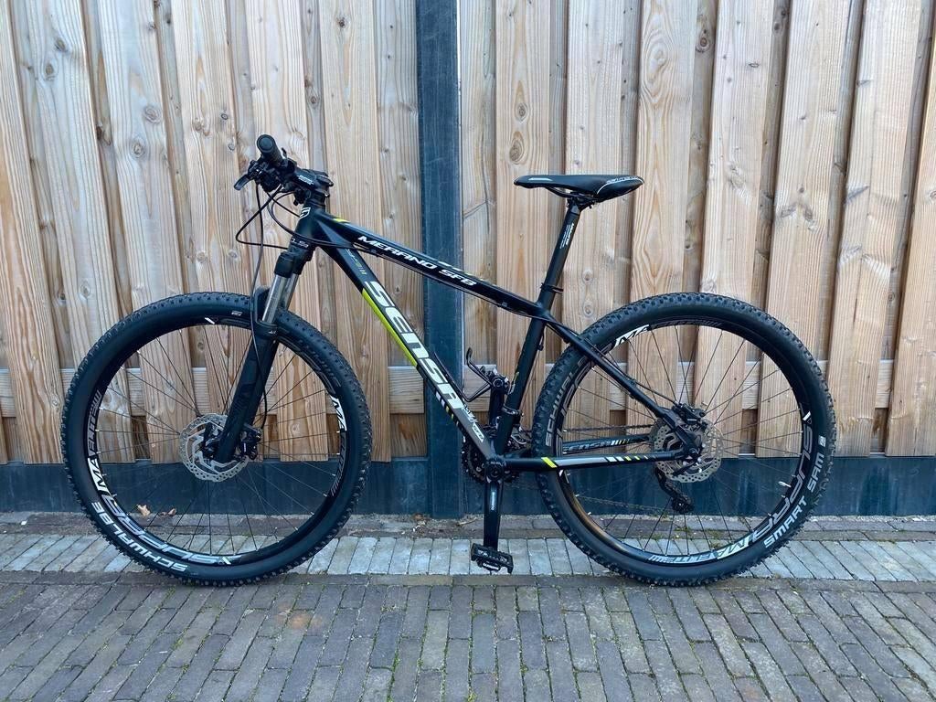 SENSA pro line merano sfb mountainbike mat zwart 17’, Hardtail, Zo goed als nieuw, Schijfrem, Ophalen