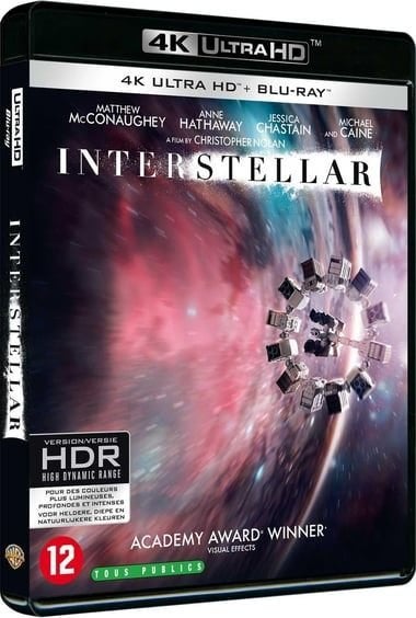 Interstellar 4K UHD/Ultra HD Blu-Ray NL (Sealed) IMDb: 8.4, Cd's en Dvd's, Blu-ray, Engels, Film, Nederlands, Ophalen of Verzenden