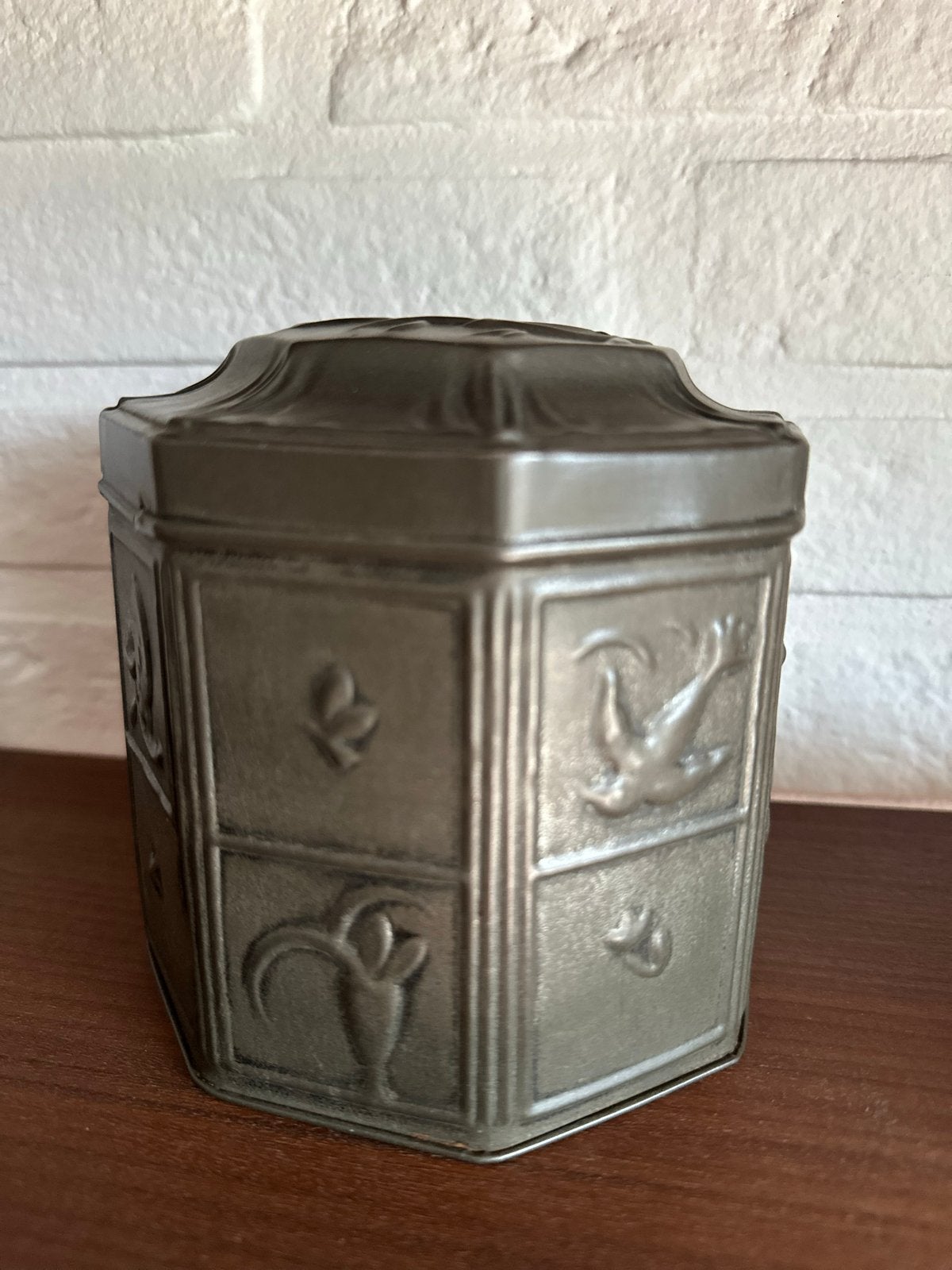 Vintage Verkade's Biscuits blik - Zaandam Holland, Antiek en Kunst, Ophalen of Verzenden