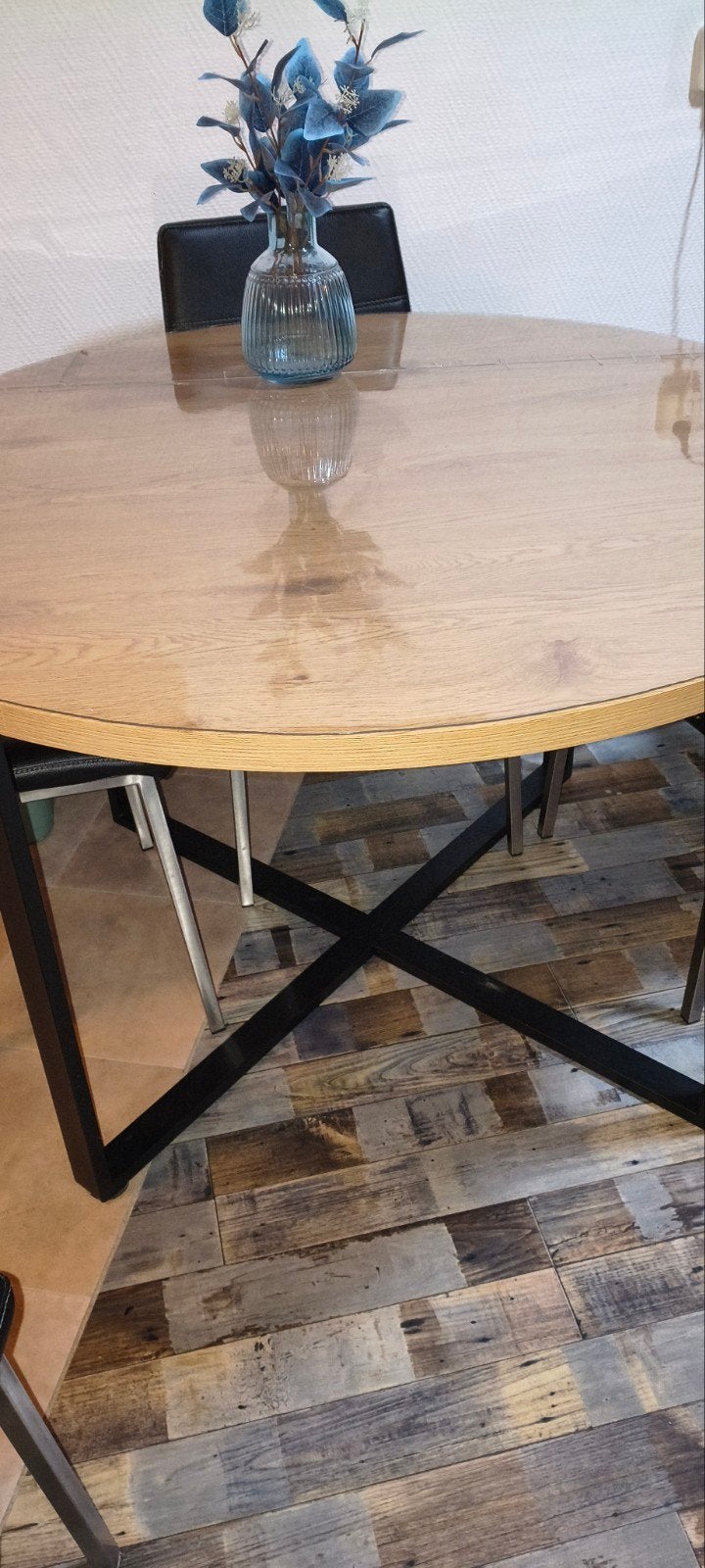 Rond eettafel 120cm, Ophalen, Rond, Vier personen, 100 tot 150 cm