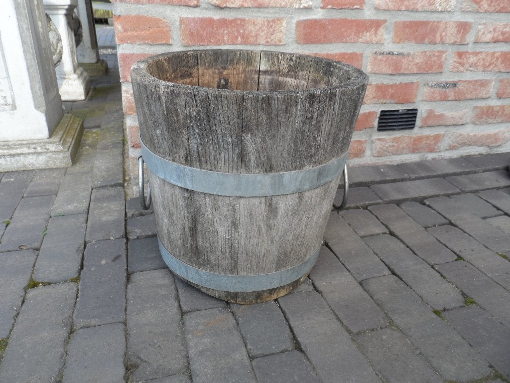Houten bloembak., Ophalen, Gebruikt, Vierkant, Balkon