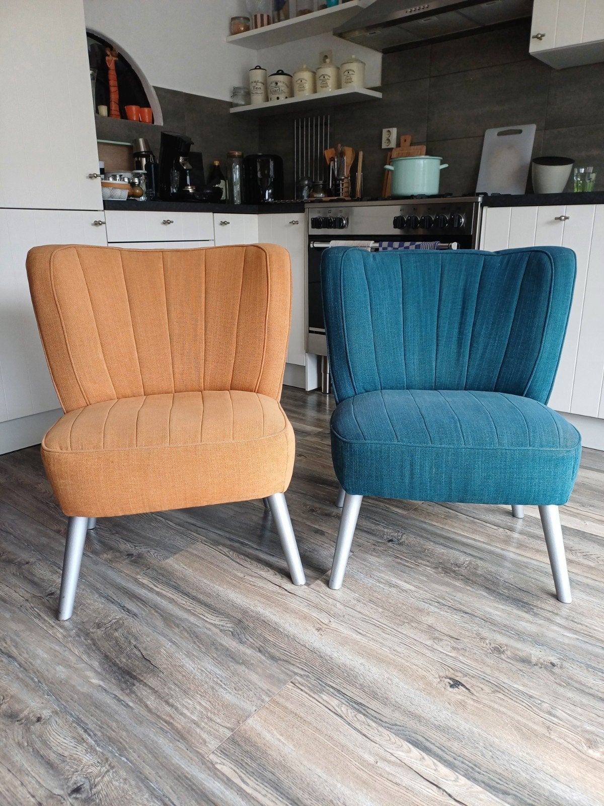 Te koop aangeboden:, Huis en Inrichting, Ophalen, Minder dan 75 cm, Zo goed als nieuw, Stof