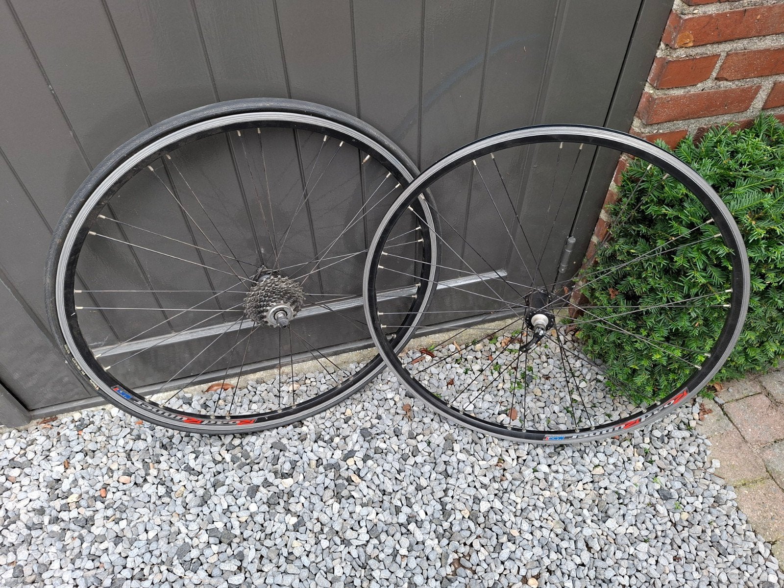 Wielset RoadRunner Mavic Miche Syntesi Racefiets, RoadRunner Mavic Miche, Gebruikt, Aluminium, Racefiets