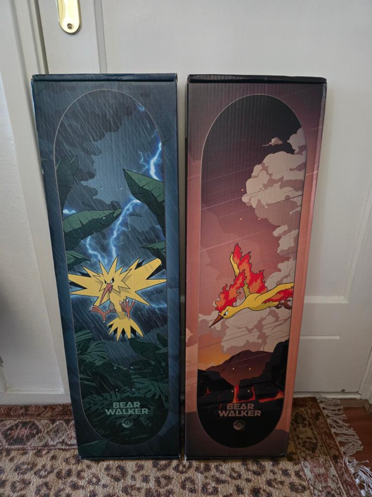 Bear Walker x Pokémon Center skateboard decks €275,- p/s, Ophalen of Verzenden, Nieuw