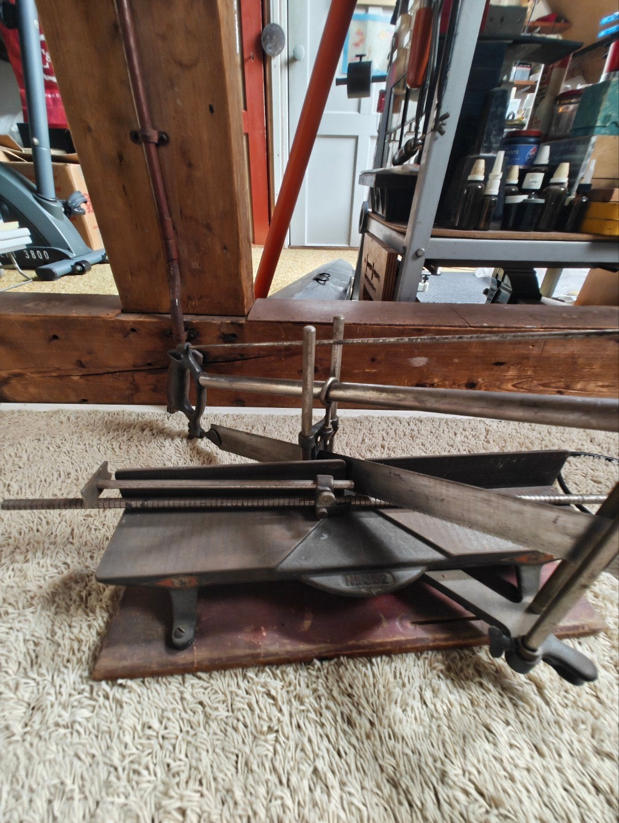Vintage Ulmia verstekzaag - Model 352, Doe-het-zelf en Verbouw, Ophalen, Gebruikt, Ulmia, 70 mm of meer