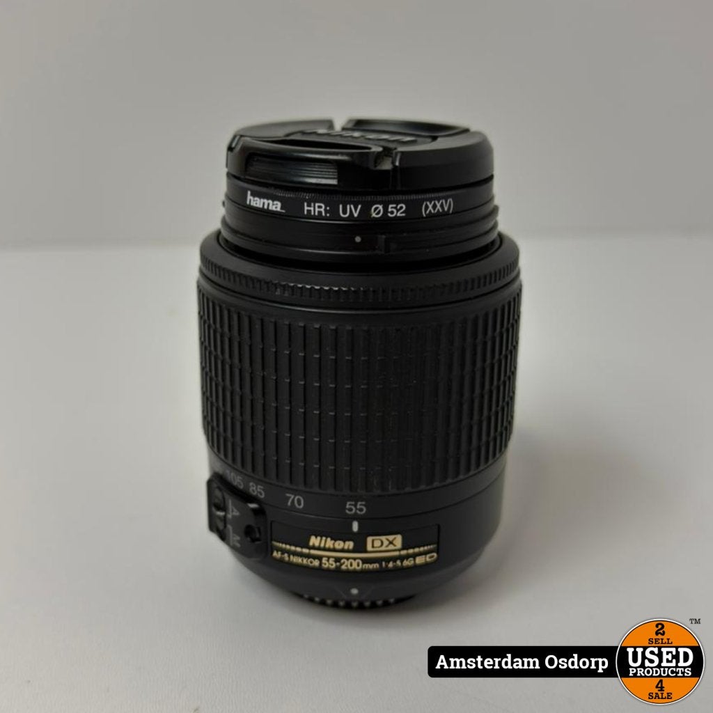Nikon dx af-s nikkor 55-200mm | Nette staat, Audio, Tv en Foto, Fotografie | Lenzen en Objectieven, Nikon, Gebruikt, Support@nikon.com