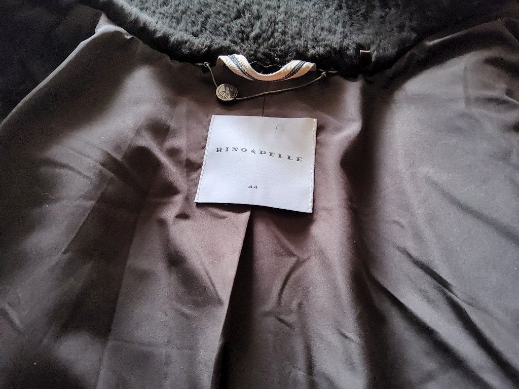 winterjas, Kleding | Dames, Bruin, Maat 42/44 (L), Ophalen of Verzenden, Zo goed als nieuw