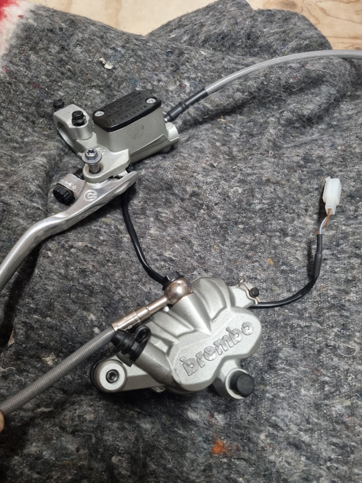 Brembo voorrem, Motoren, Ophalen of Verzenden, Gebruikt
