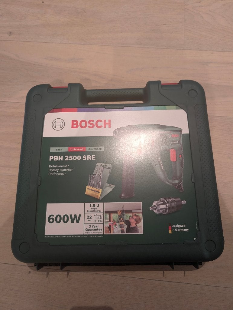 Bosch Boorhamer PBH 2500 SRE - nieuw in doos, Ophalen of Verzenden, Nieuw, 600 watt of meer, Boor- en/of Breekhamer