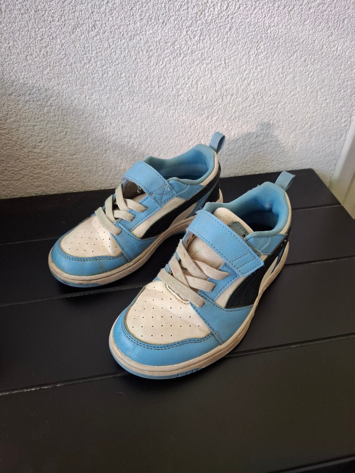 Puma sneakers maat 32 - Blauw/Wit, Jongen of Meisje, Puma, Schoenen, Ophalen of Verzenden