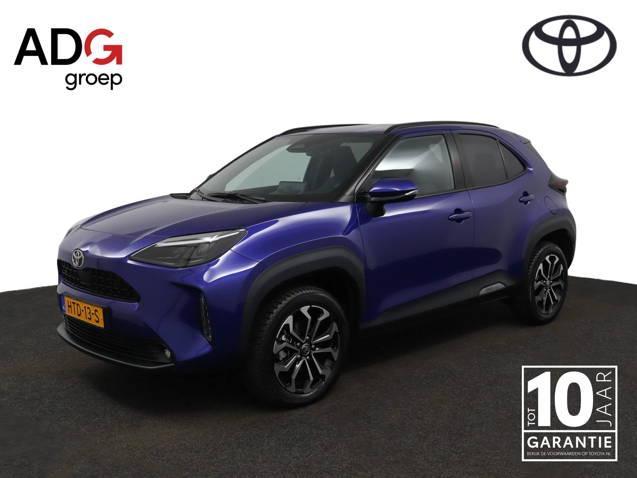 Toyota Yaris Cross 1.5 Hybrid 115 Dynamic Adaptive Cruise Co, Stof, Gebruikt, Blauw, 116 pk